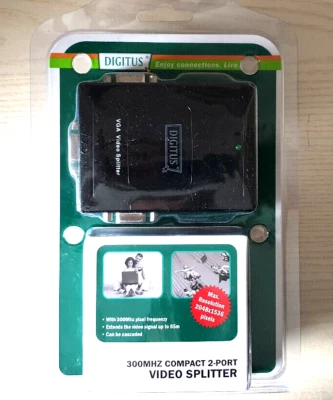 Digitus VGA Video Splitter 300 MHz - Bild 1 von 3