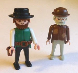 PLAYMOBIL 4123 figures for Pacific Railroad Caboose Train G scale LGB - Picture 1 of 3