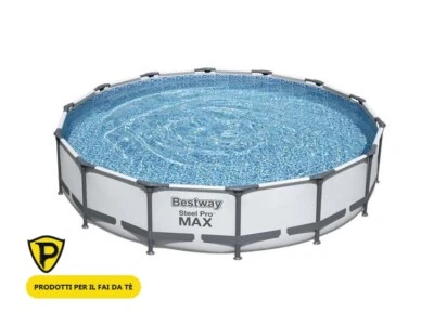 Bestway Rundpool 366 X 76Cm Power Steel Pro Rahmen Mod. 56416 - Bild 1 von 3