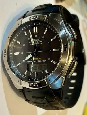casio wave ceptor tough solar Mens Watch 5052 WVA-470 - Image 1 of 4