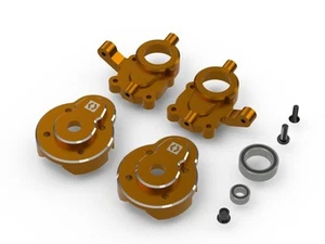 HPI Racing - Aluminum Portal Steering Spindle Set (Orange), for Venture18 - Picture 1 of 1