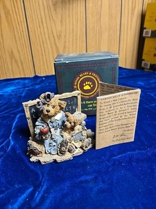 Boyds Bears & Friends Miss Bruin & Bailey The Lesson #2259 1994 Bearstone - Bild 1 von 6