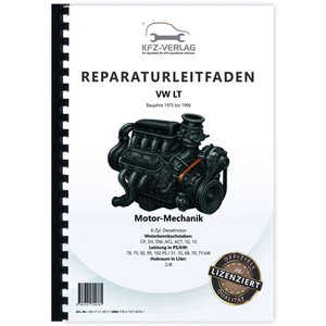 VW LT (75-96) 6-Zyl. 2,4l Dieselmotor 70-102 PS Mechanik - Reparaturanleitung - Bild 1 von 7