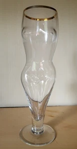 Bierglas Frauenfigur, 0,2l, 70er Jahre - Bild 1 von 2