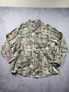 Mossy Oak Break-Up Infinity Camo Shirt Men's 2XL Green Realtree Outdoor Hunt - Picture 1 of 9
