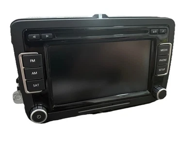 2010-2015 Volkswagen GTI Passat Radio CD Player Receiver 28301087 OEM 28321516 - Image 1 of 4