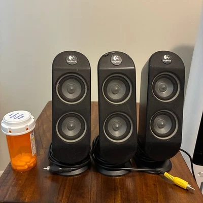 Logitech S220 2.1 Speaker System (No Power Cable/Subwoofer) - Image 1 of 3