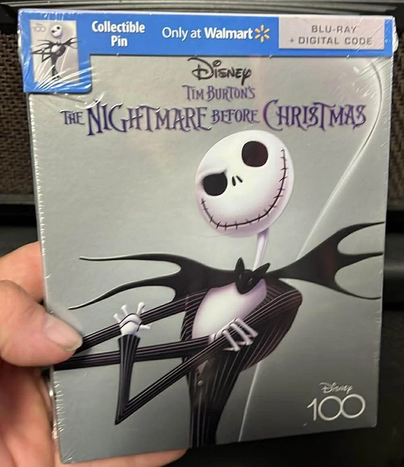 The Nightmare Before Christmas - Disney100 Edition Walmart Exclusive Blu-ray - Image 1 of 1