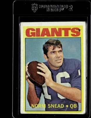 1972 Topps #118 Norm Snead - Image 1 of 2