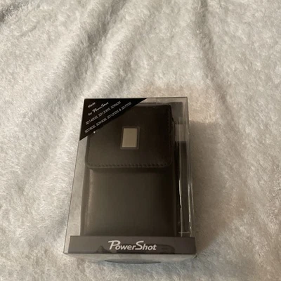 Estuche de cuero Canon Deluxe hecho para cámaras Power Shot/modelos listados en foto/NUEVO EN PAQUETE Foto 1 de 4