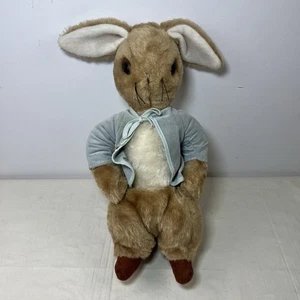 Vtg 70S EDEN Beatrix Potter Peter Rabbit Plush 15” Bunny Cottontail Old W Outfit - Picture 1 of 15
