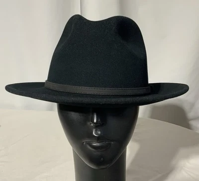 Bailey Hat Black “GLEN” 90% Wool 10% Fur Size XL - Image 1 of 4