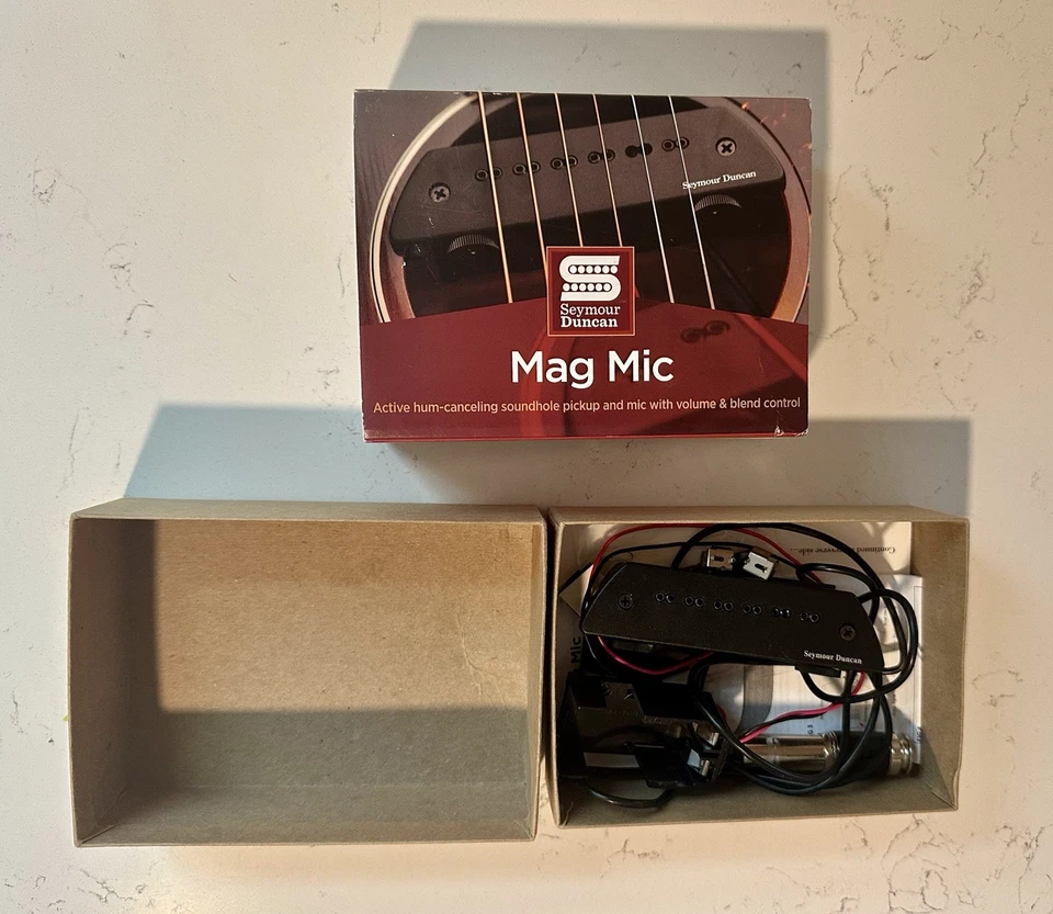 Seymour Duncan SA-6 Dual Mag/Mic Acoustic Guitar Soundhole Pickup System - Image 1 of 1