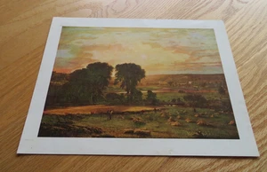 Vintage PEACE and PLENTY by George Inness MMOA, 11 1/2"x8 1/2" ready to frame - Bild 1 von 3