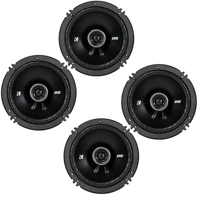 Kicker DSC650 6.5-Inch (160-165mm) Coaxial Speakers, 4-Ohm bundle - Image 1 of 4