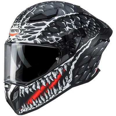 Caberg Integralhelm Drift Evo II Crok matt-schwarz/anthrazit-rot - Größe XS - Bild 1 von 3