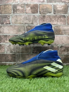 Adidas Nemeziz.3 Fg 'blue/white/yellow' LACELESS Uk 7 Football Boots - Picture 1 of 12