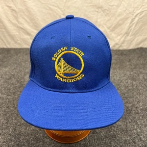 NBA Golden State Warriors Logo Snapback Cap Adult Adjustable Blue Hat - Picture 1 of 9