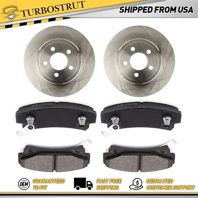 Kit de pastillas de freno rotores de freno traseros OE para Buick Reatta 3,8 L Buick Riviera 3,8 L Foto 1 de 4