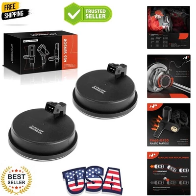 2PC Set Rear ABS Wheel Speed Sensors Compatible with Kia, Hyundai - Sorento 2... - Imagen 1 de 4