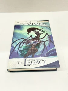 The Legend of Drizzt Book VII: The Legacy by R A Salvatore 1st Hardcover Artwork - Imagen 1 de 7