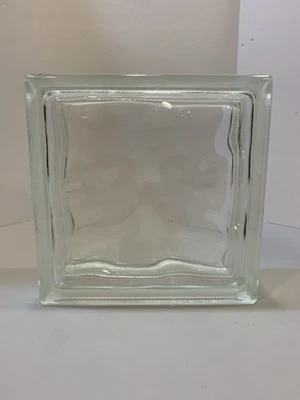 NUEVO RETIRADO 8x8x3 Pittsburgh Corning Thinline™ Bloque de Vidrio Arquitectónico DECORACIÓN Foto 1 de 4