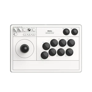 8Bitdo Wireless Arcade Fight Stick for Xbox Series X|S and Windows 10 - White - Picture 1 of 5