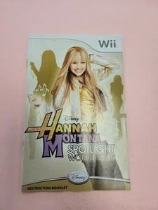 Hannah Montana Spotlight World Tour | Wii | Manual - Picture 1 of 2