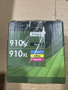 910XL 4 Pack Printer Ink H910XL-4CL-NEW-B5 Black, Cyan, Yellow & Magenta - Picture 1 of 4