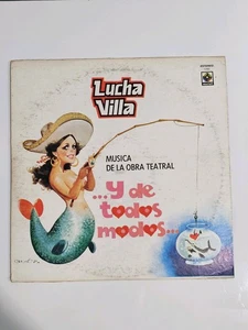 ¡Y DE TODOS MODOS!, MUSICAL BY LUCHA VILLA, 1977 RARE MEXICAN LP, RANCHERAS - Picture 1 of 2