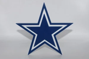 Dallas Cowboys, NFL 3D printed Logo, Sign, Wall, Desk, Fridge, Shelf Art - Picture 1 of 3