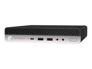 HP EliteDesk 800 G4 Mini Desktop Computer, Intel Core i5, 16GB RAM, 256GB SSD, W - Picture 1 of 1