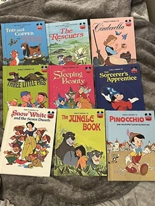 Vintage Disney Books Hardcover COLLECTION Mickey Mouse 1980’s Set RARE! - Picture 1 of 6
