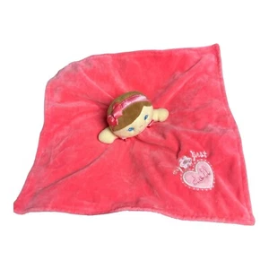 Baby Starters My First Doll Coral Rosa Satinado Manta de Seguridad Sonajero Lovey - Imagen 1 de 5