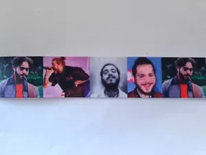 2 meters of Post Malone music print grosgrain ribbon 1" wide - Picture 1 of 1