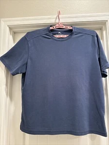 Tommy Bahama Tencel & Poly Shirt SZ 2XL Shirt Dark Blue - Picture 1 of 9