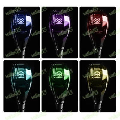 Manija de cristal táctil activada por movimiento LED palanca de cambios de coche palanca de cambios para MAZDA Foto 1 de 4