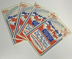 Vintage 1970 Mike Stone's Amazing dip-er-do II Stunt Plane Lot of 4 Great Fun!! - Picture 1 of 7