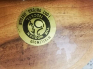 Fine Wooden Cup Coasters - You Get Both Coasters Myrtlewood - Foto 1 di 2
