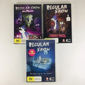 Regular Show The Movie / Fright Pack / The Best DVD In The World Free Postage GC - Picture 1 of 9