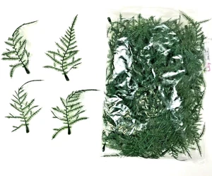 20 Artificial Asparagus Fern Fake Foliage Leaves Wedding Bouquets Button Holes - Picture 1 of 3