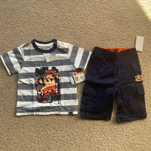 NWT Paul Frank 2 Pieces Boy's Size 12M 100% Authentic - Picture 1 of 7