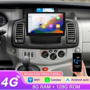 für Renault Trafic/Opel Vivaro 10-14 10.1''Android Autoradio Carplay GPS 8+128GB - Bild 1 von 23