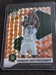 2020-21 Mosaic Thanasis Antetokounmpo Reactive Orange Prizm 167 Bucks Basketball - Bild 1 von 2