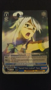  1x “Sacred Turn Undead” Aqua KS/W49-E078 R Weiss Schwarz - Picture 1 of 1