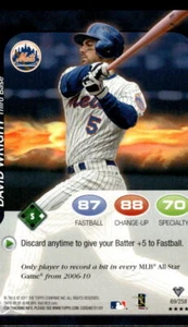 2011 Topps Attax David Wright #69 - Picture 1 of 2