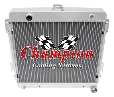 2 Row Racing Champion Radiator for 1979 Dodge RD200 V8 Engine #EC511 - Image 1 of 4