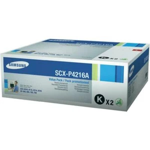 AUTHENTIQUE TONER SAMSUNG SCX-P4216A - KIT DE 2 TONERS NOIR NEUF - Picture 1 of 1