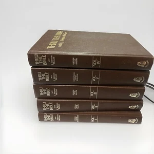 Thru the Bible with J. Vernon McGee 5 vol set 1981 - 1983 Thomas Nelson - Picture 1 of 4