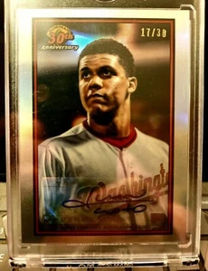2019 Bowman Juan Soto 1989 30th Anniversary Chrome AUTO /30 Yankees Nationals - Bild 1 von 2